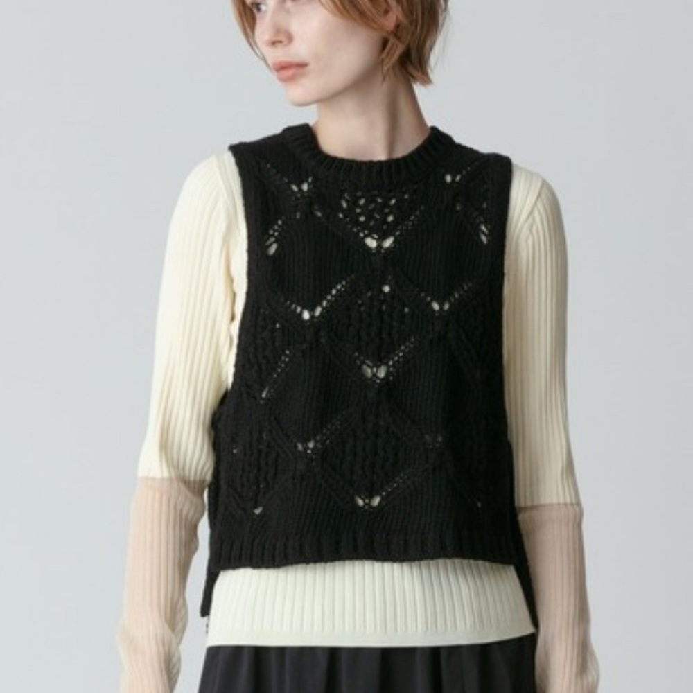 Zara Knit Crop Top Sz S